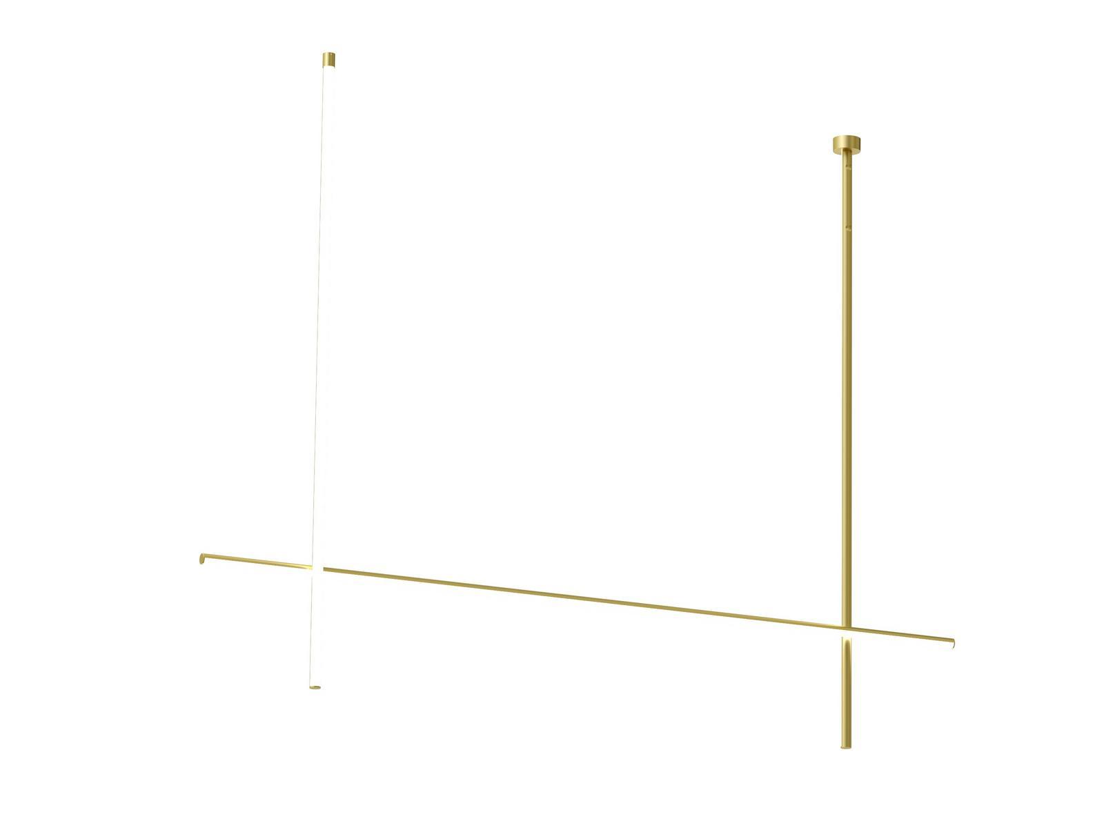 COORDINATES C2 LED extruded aluminium ceiling lamp