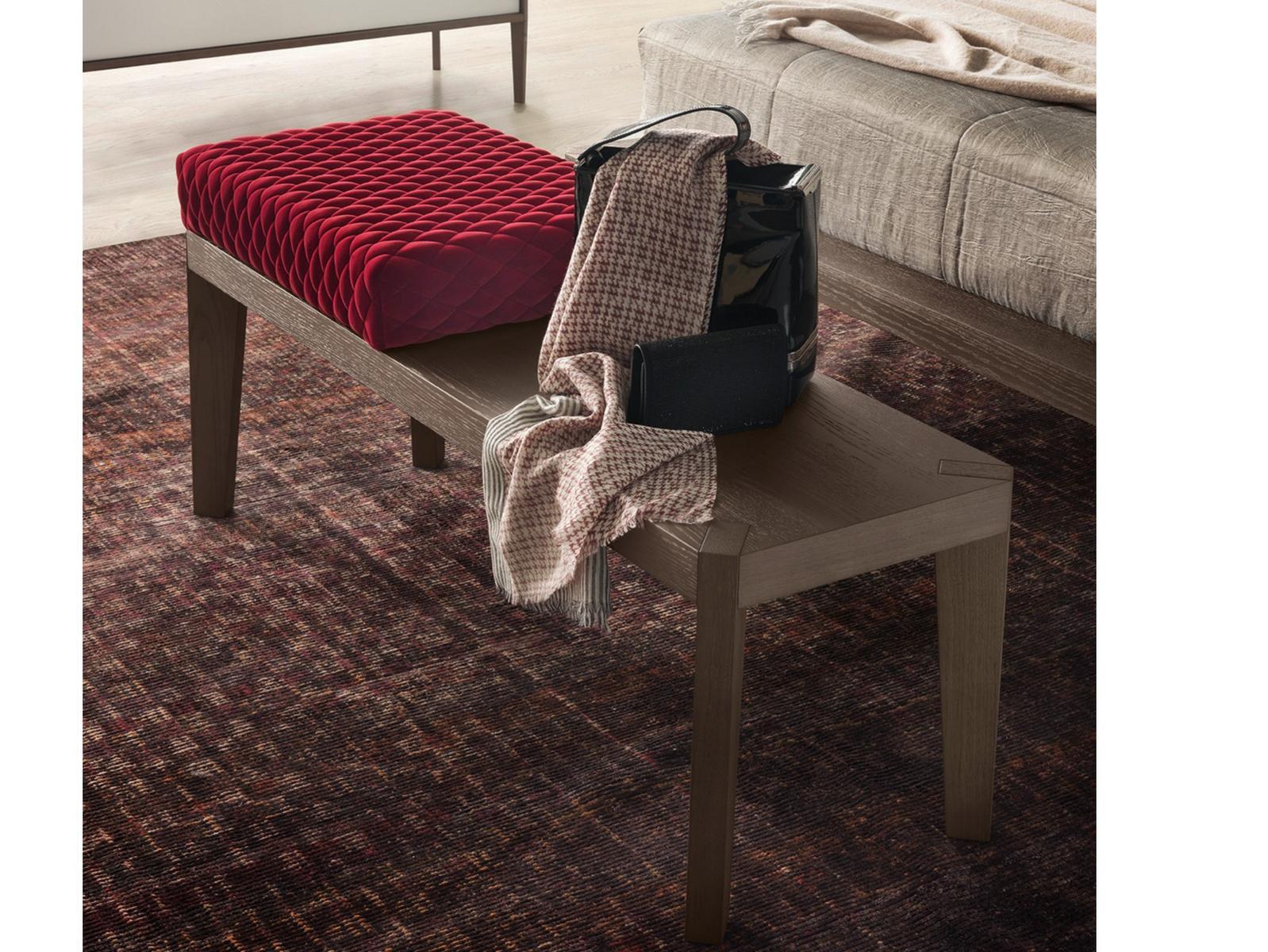 ANDREA Wooden bench