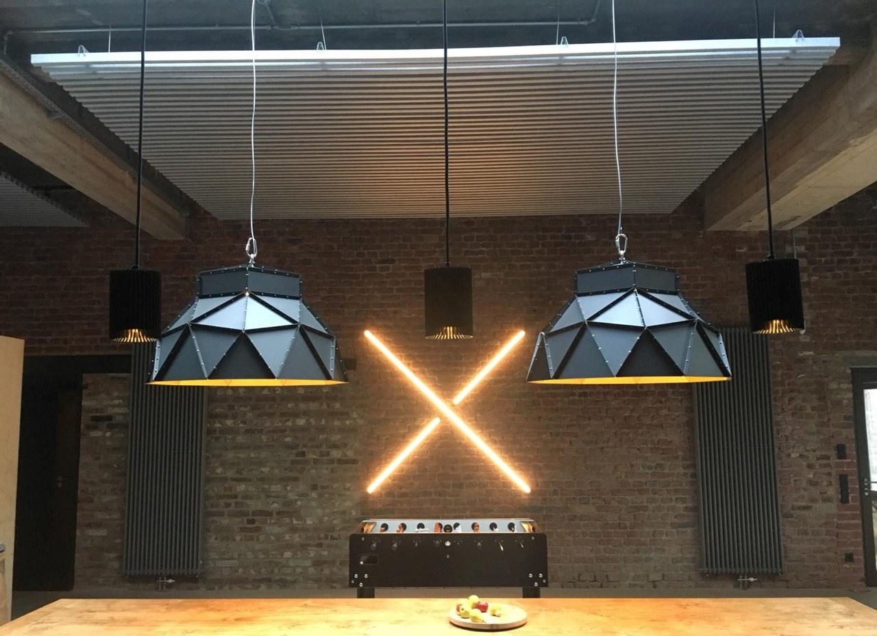 APOLLO Stainless steel pendant lamp