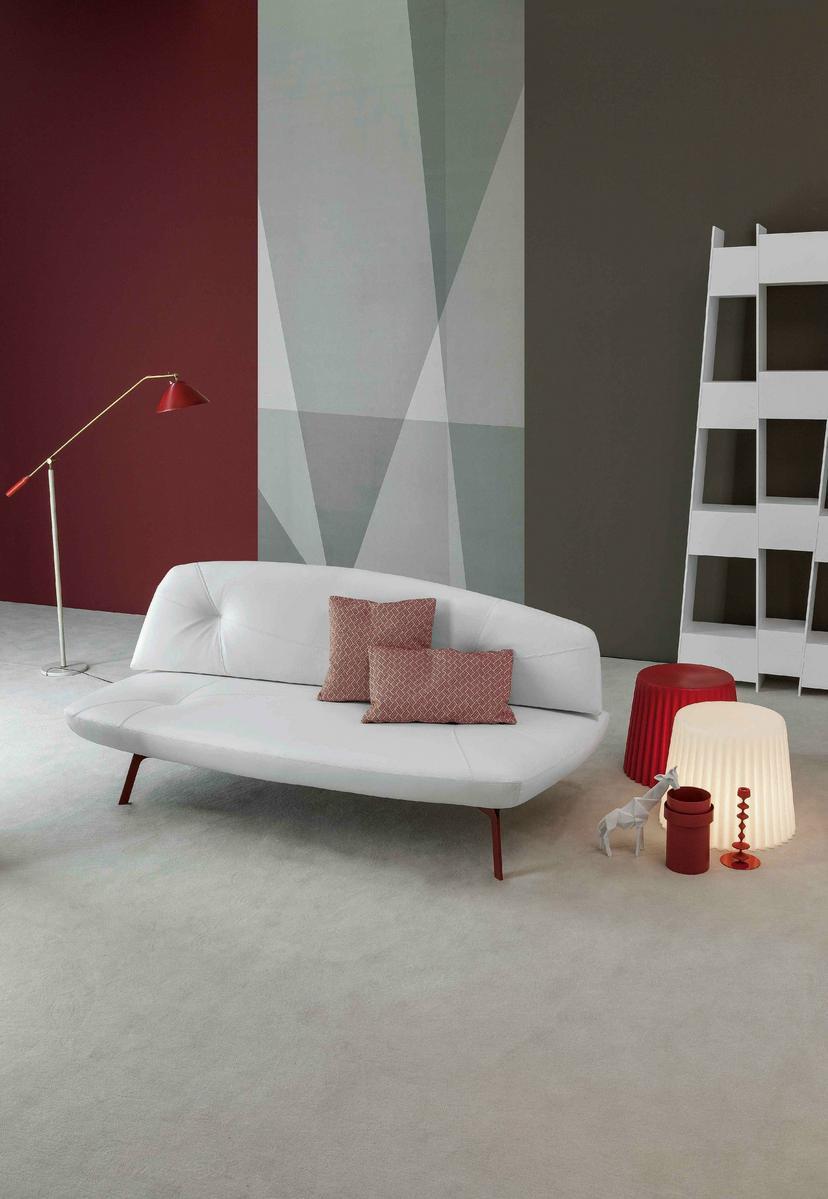 BANDY Convertible fabric sofa bed