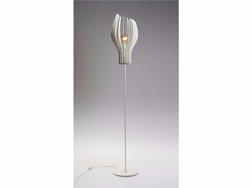 SLICES Direct light metal floor lamp