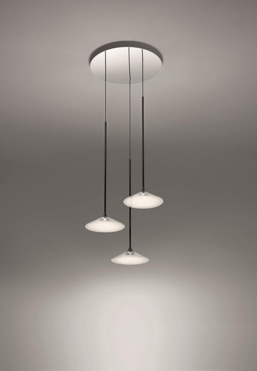 ORSA LED direct light methacrylate pendant lamp
