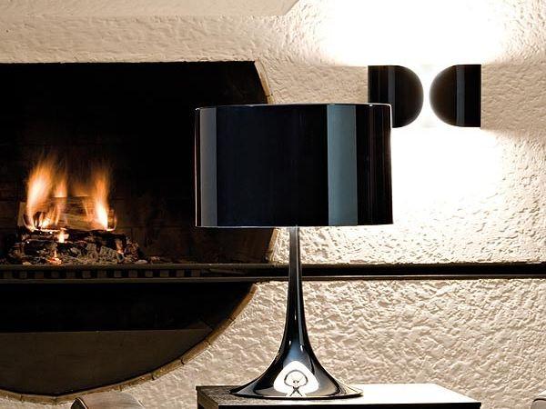 FOGLIO Powder coated steel wall lamp