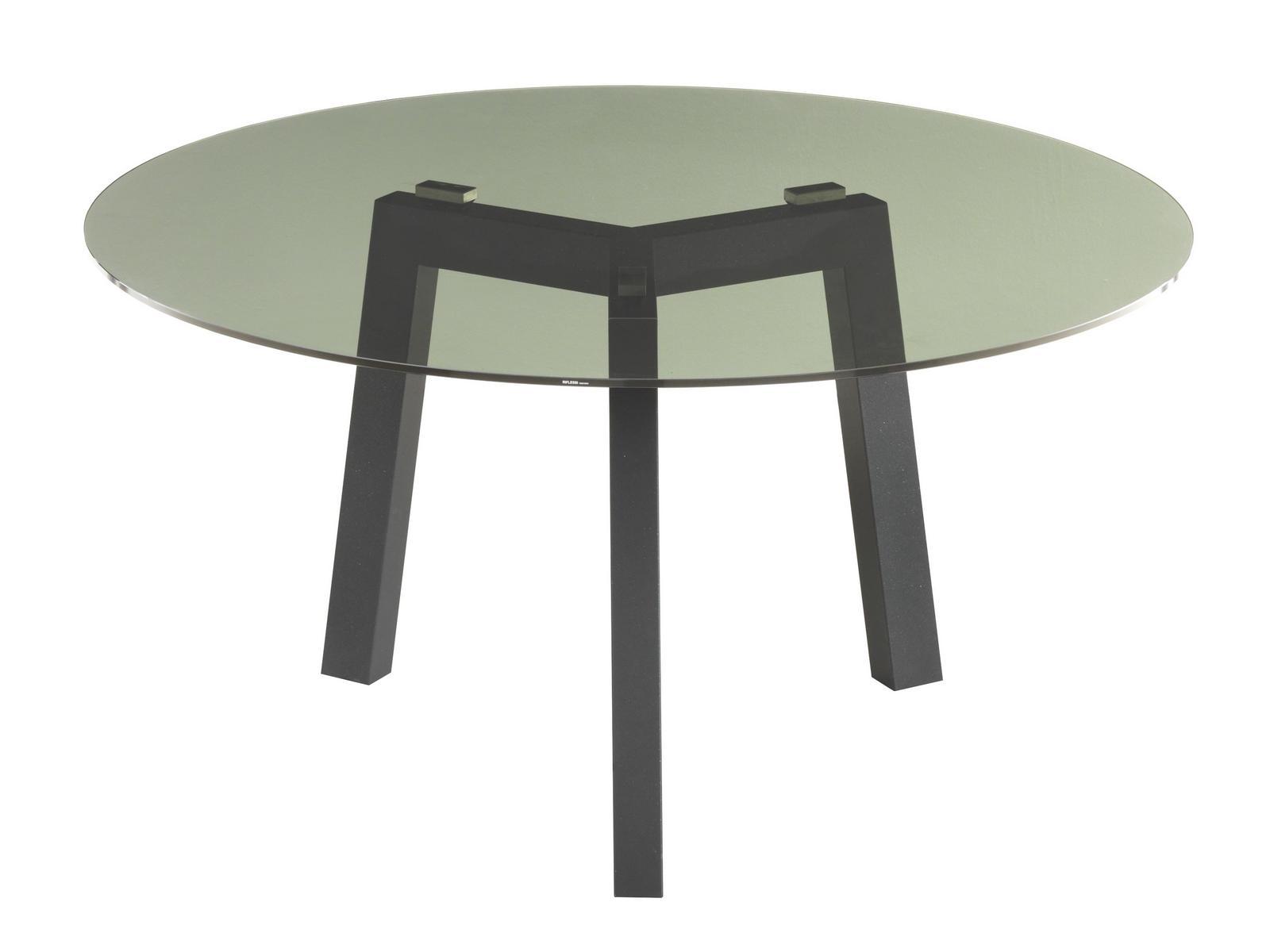 TREBLE Round crystal table