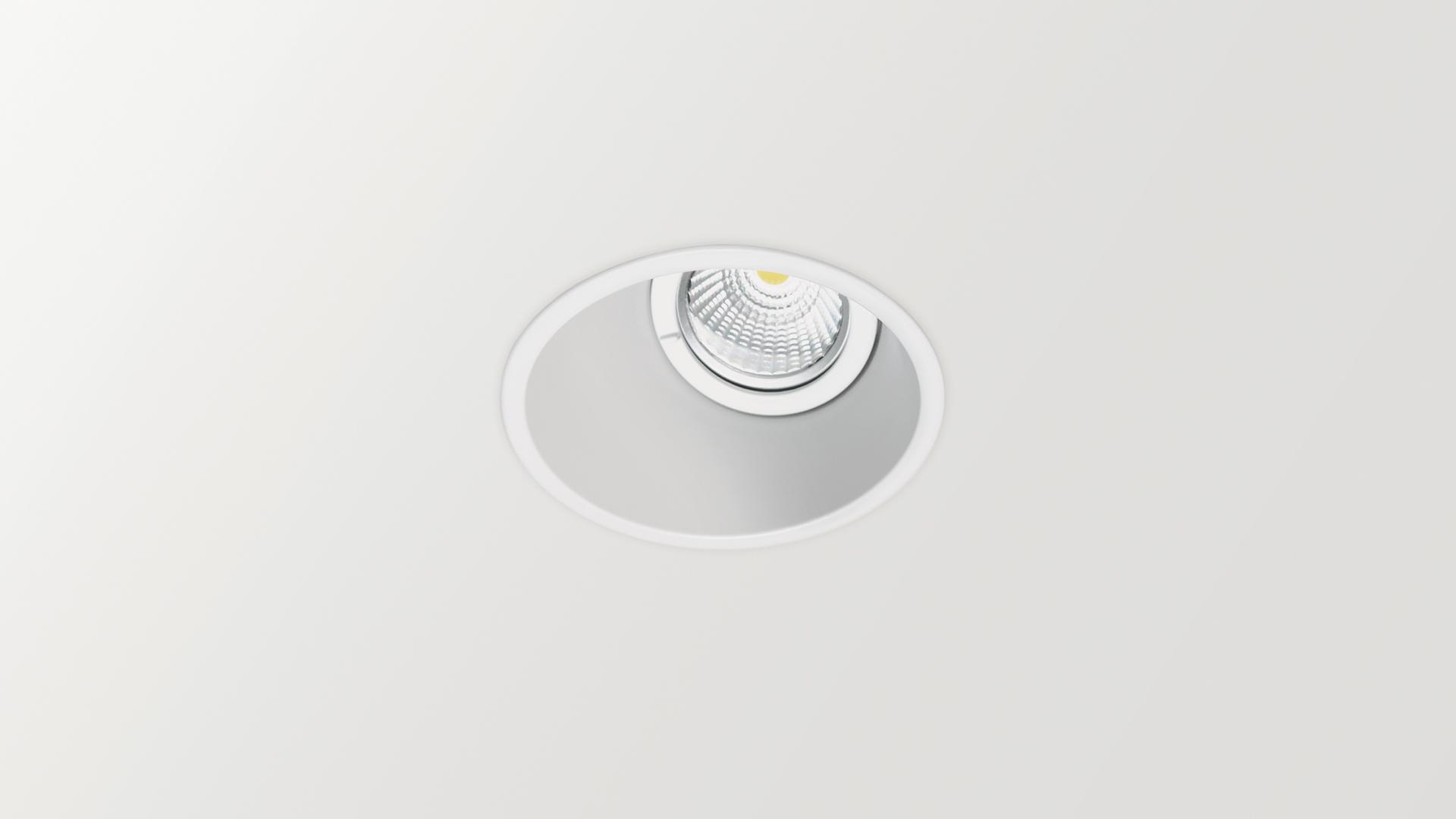 GAP ASYMMETRIC LED recessed aluminium spotlight