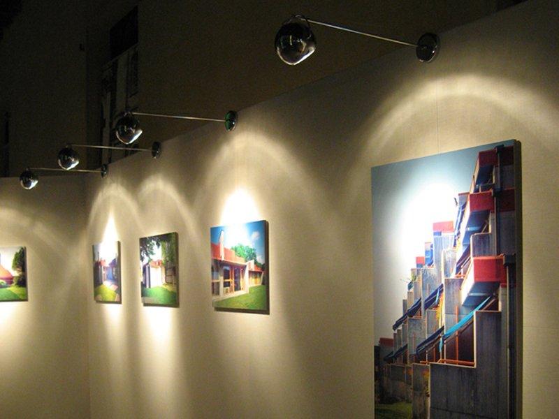 BELUGA STEEL Direct light wall lamp