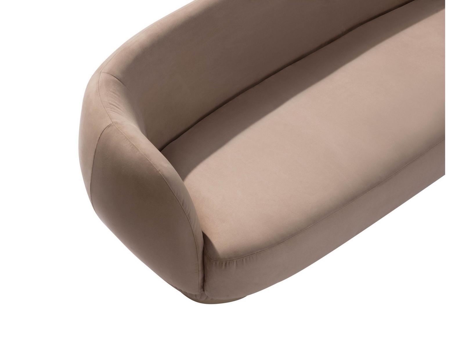 MOON 3P 3 seater Eco-nabuk sofa