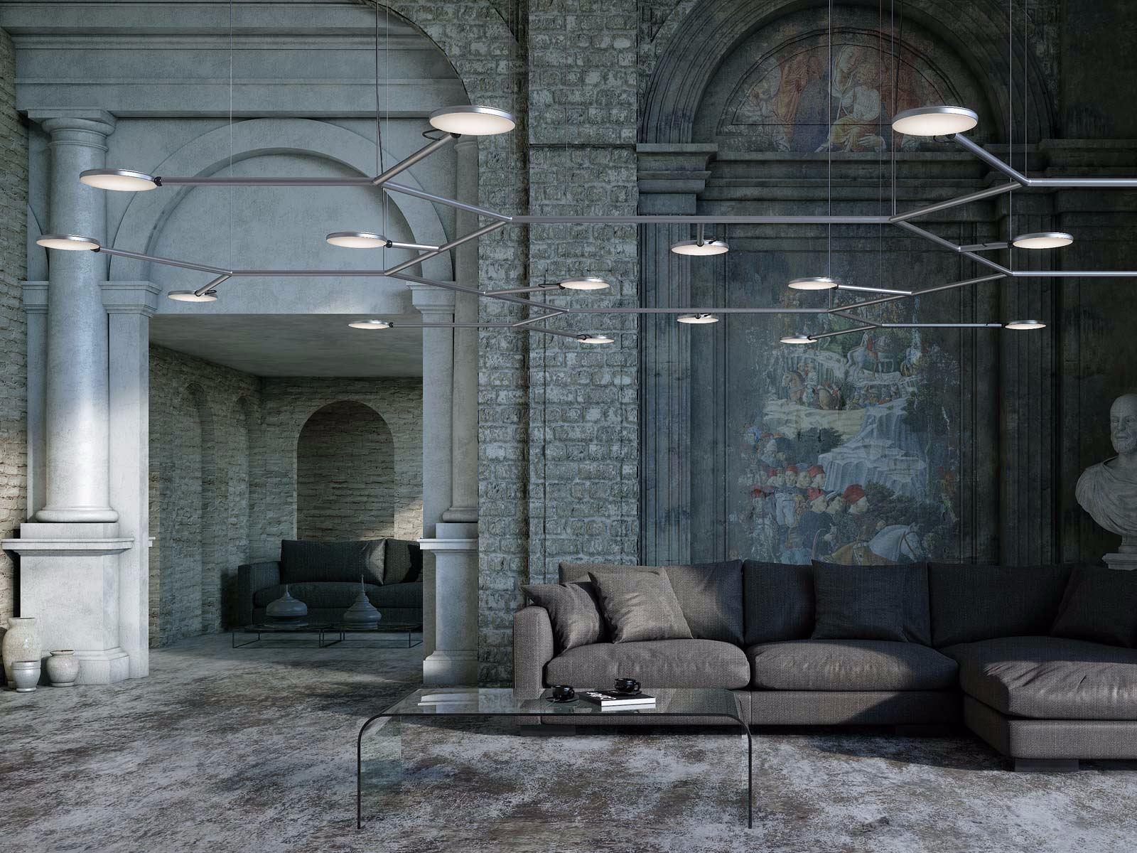 AVVENI PENDANT LED swivel pendant lamp