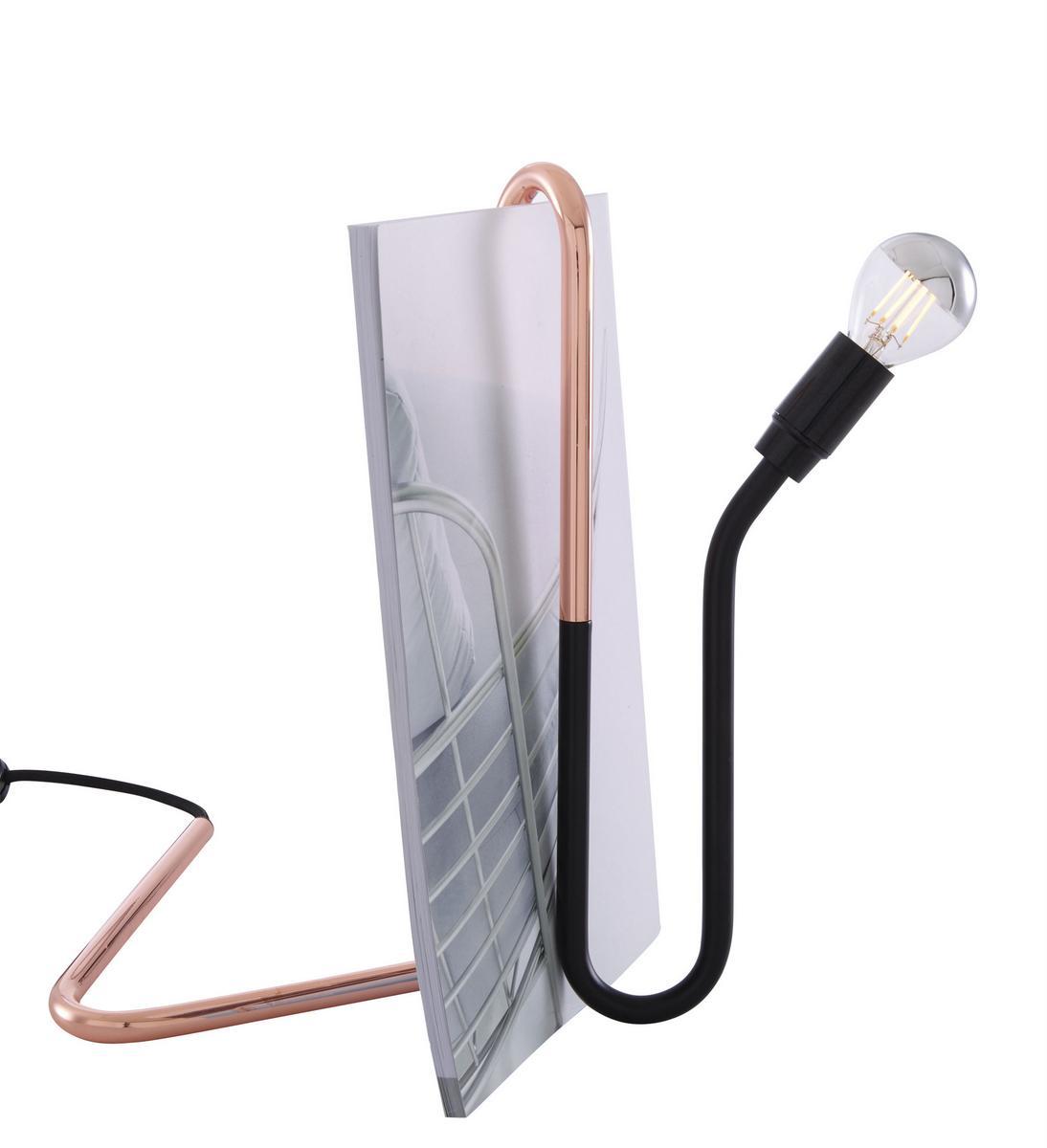 ONDULE LED copper table lamp