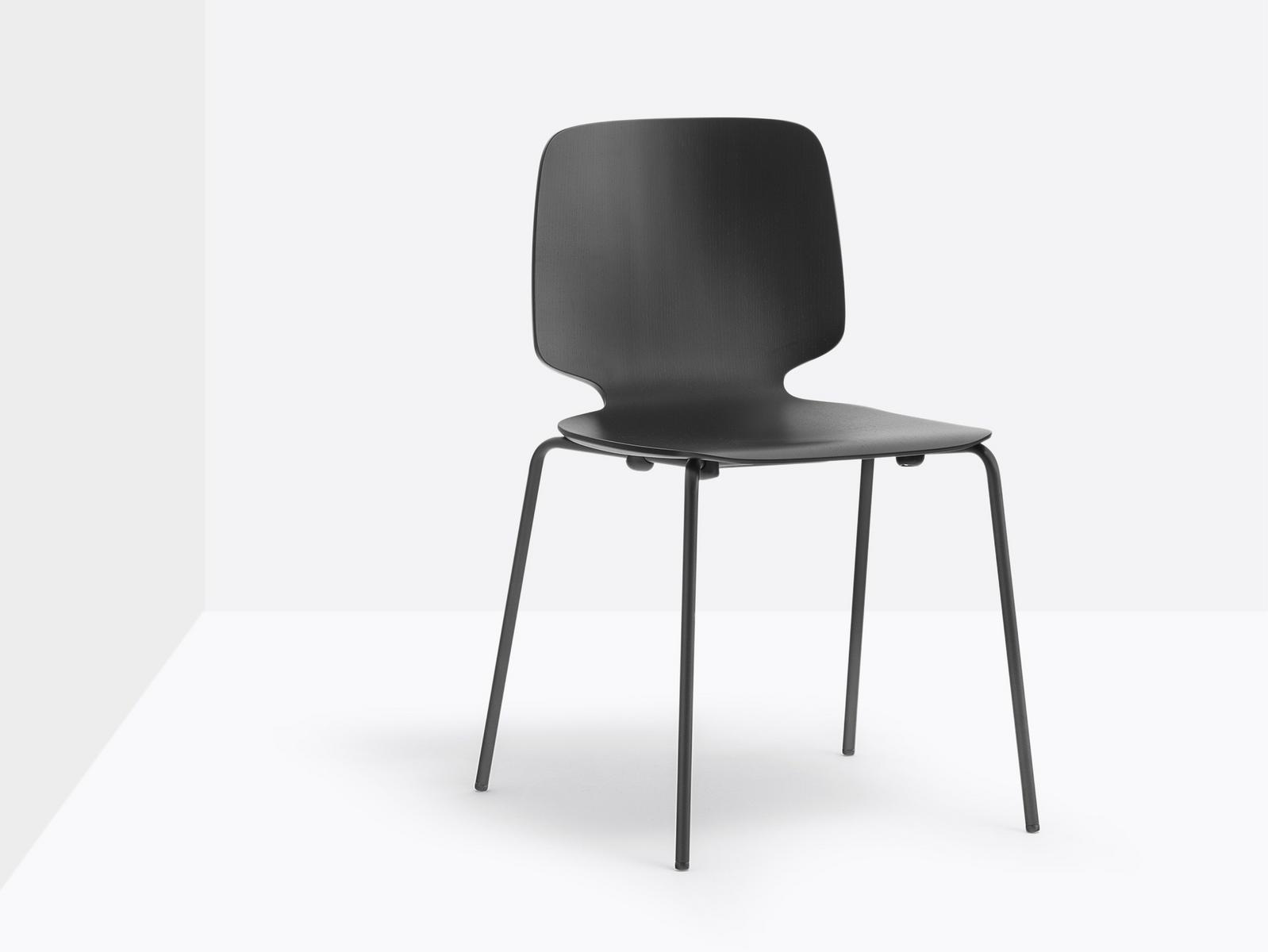 BABILA 2710 Stackable multi-layer wood chair