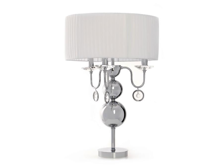 GABRIEL Indirect light table lamp with crystals