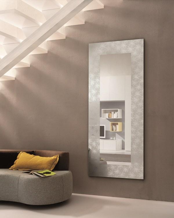 HOLLY Rectangular wall-mounted hall mirror