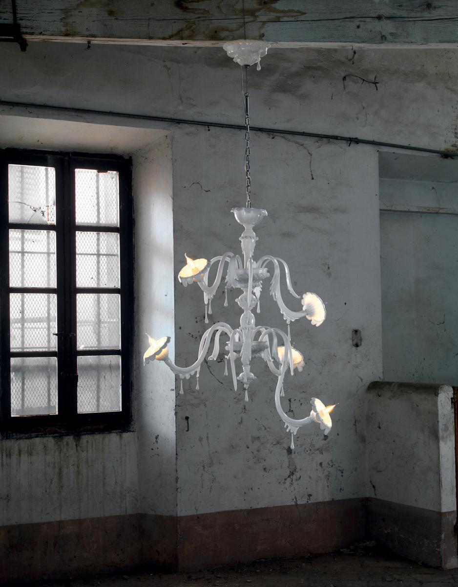 AU REVOIR Glass chandelier AU REVOIR Glass chandelier