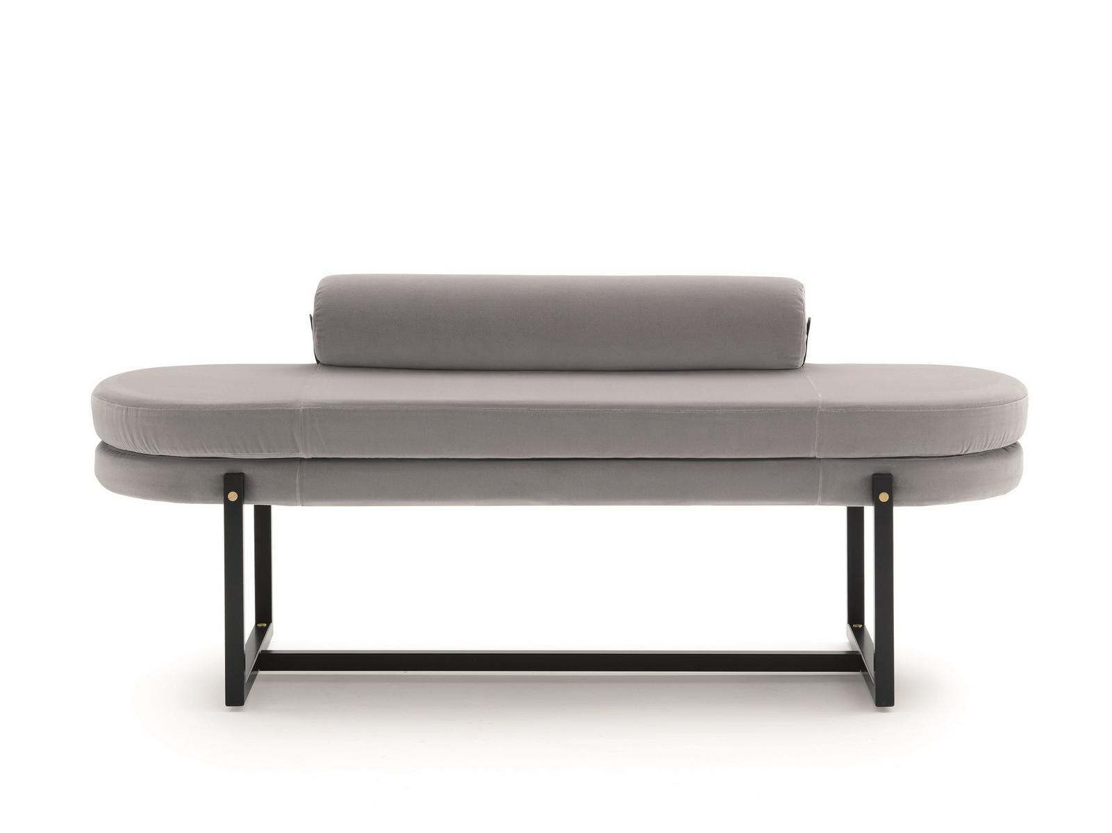 SIGMUND Upholstered fabric bench