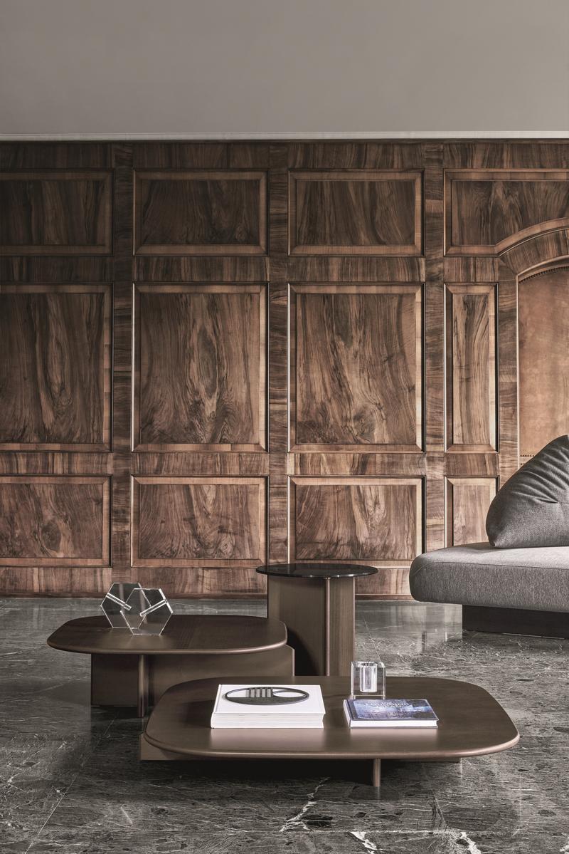 POLYURA Square wooden coffee table