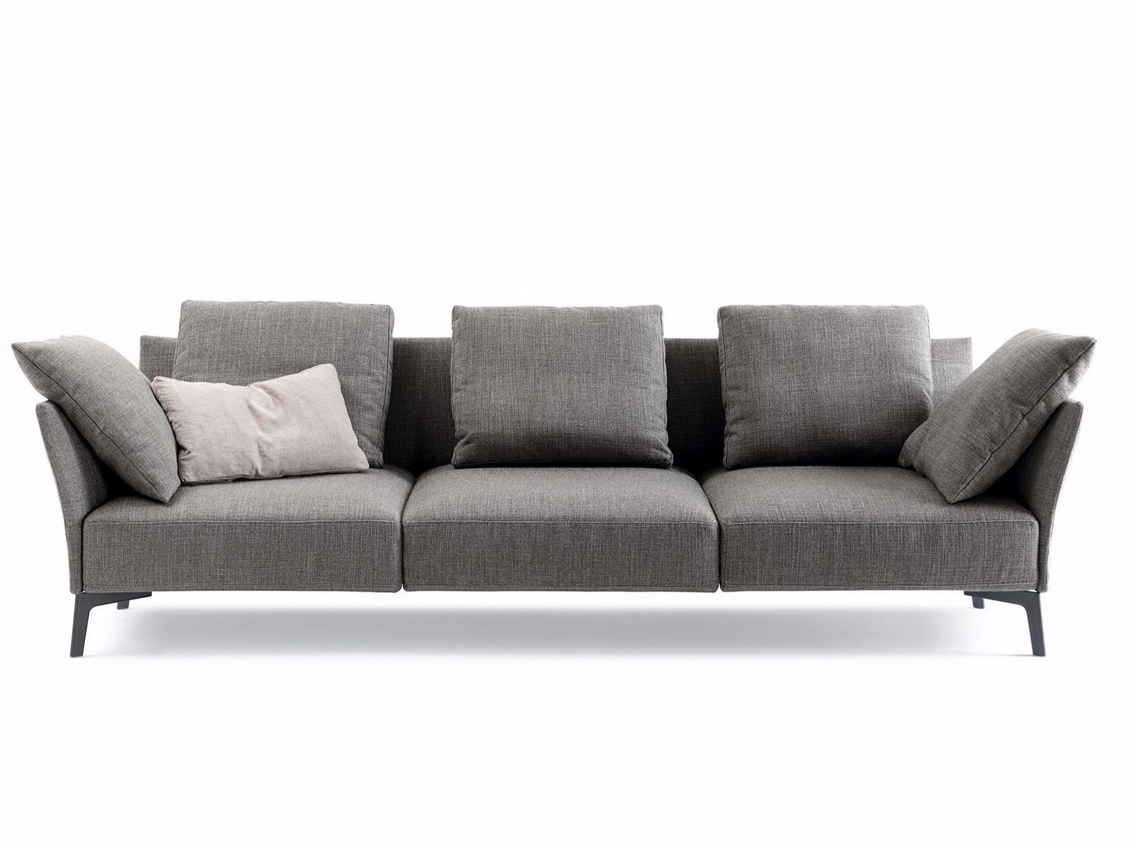 JERMYN 3 seater fabric sofa