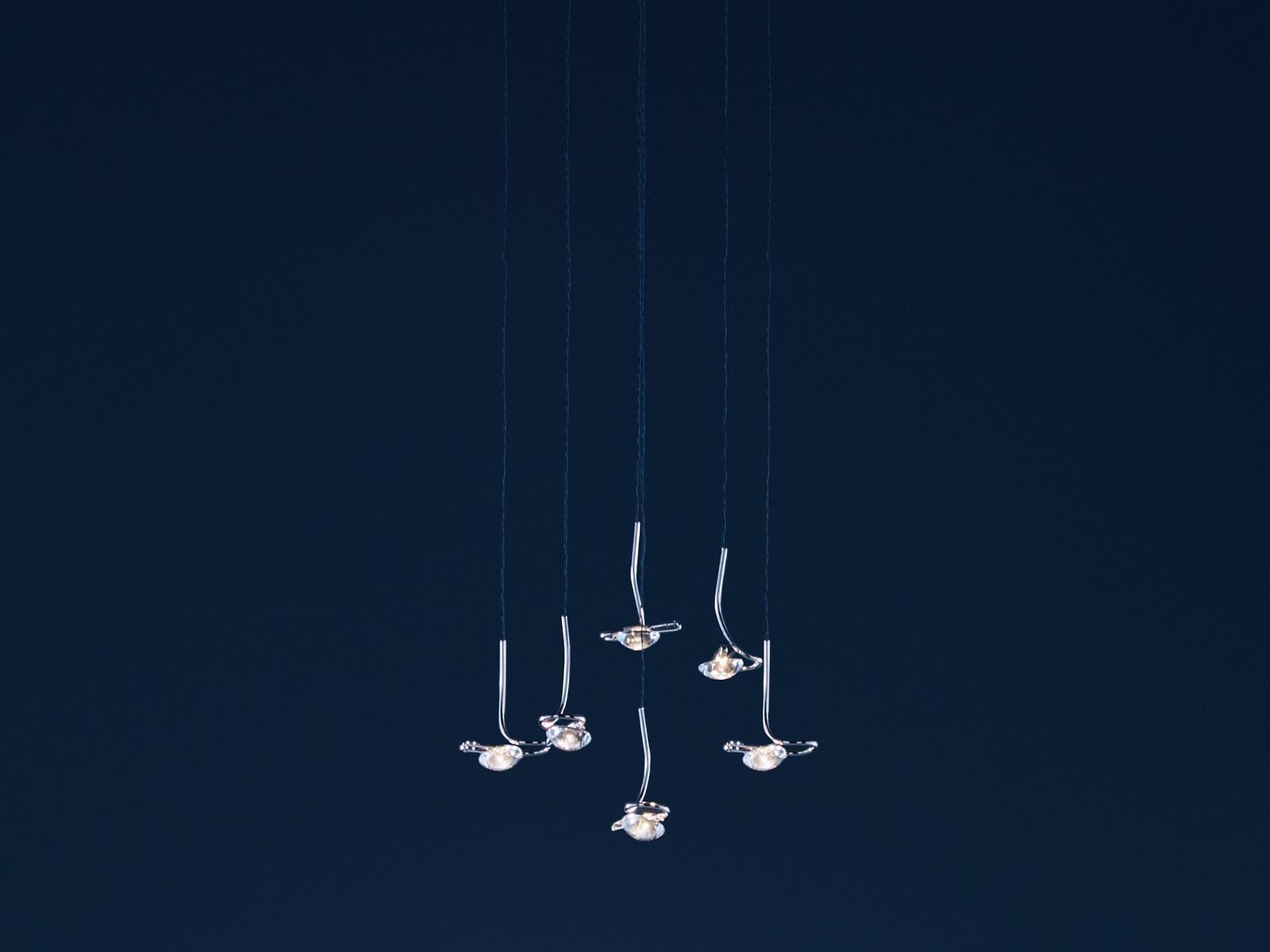 JACKIE O CHANDELIER 6 / 9 / 12 LED pendant lamp