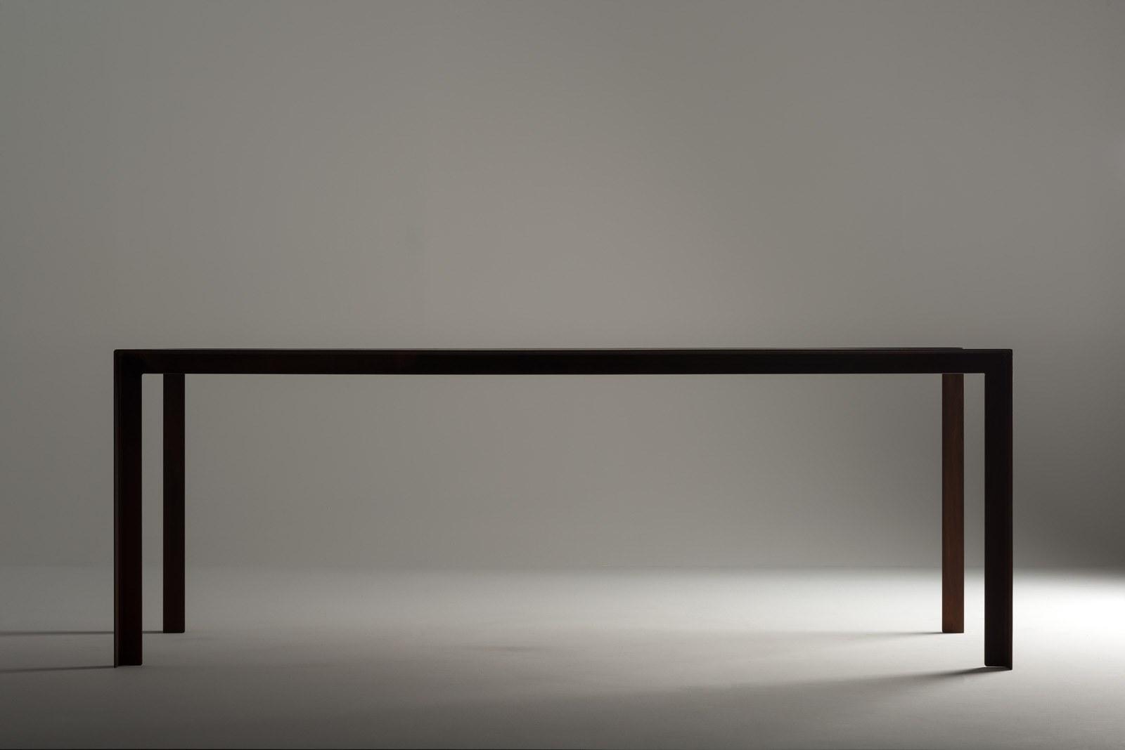 MECCANICA Rectangular steel table