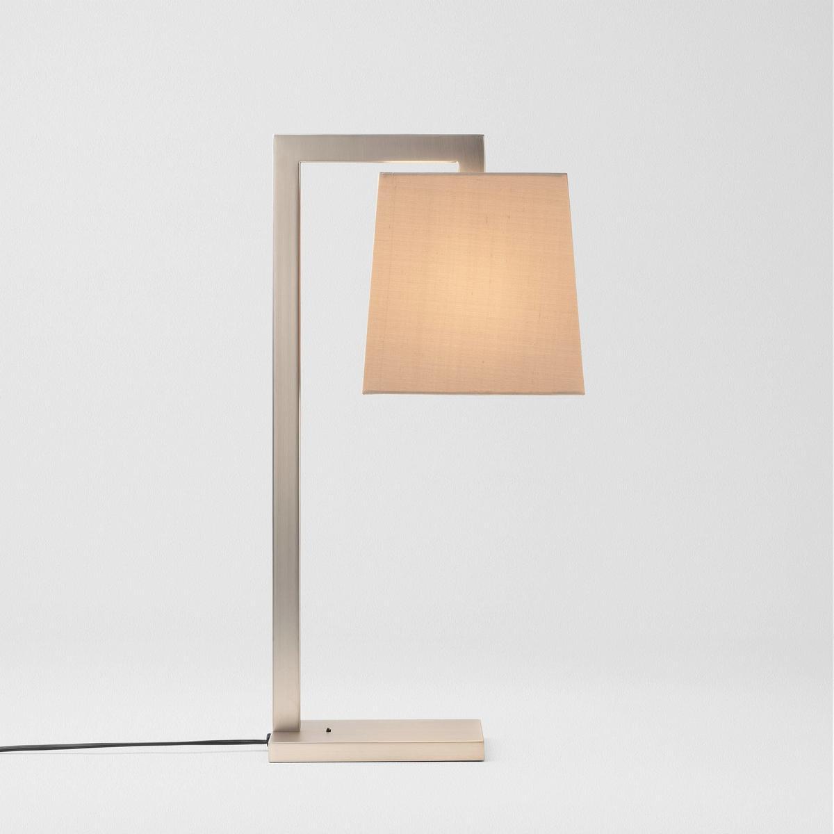 RAVELLO Table lamp in steel and fabric