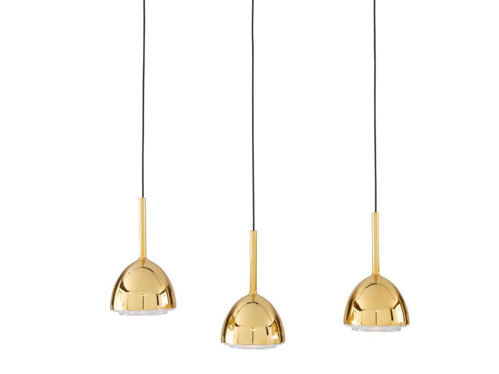 BRASS BELL LED brass pendant lamp