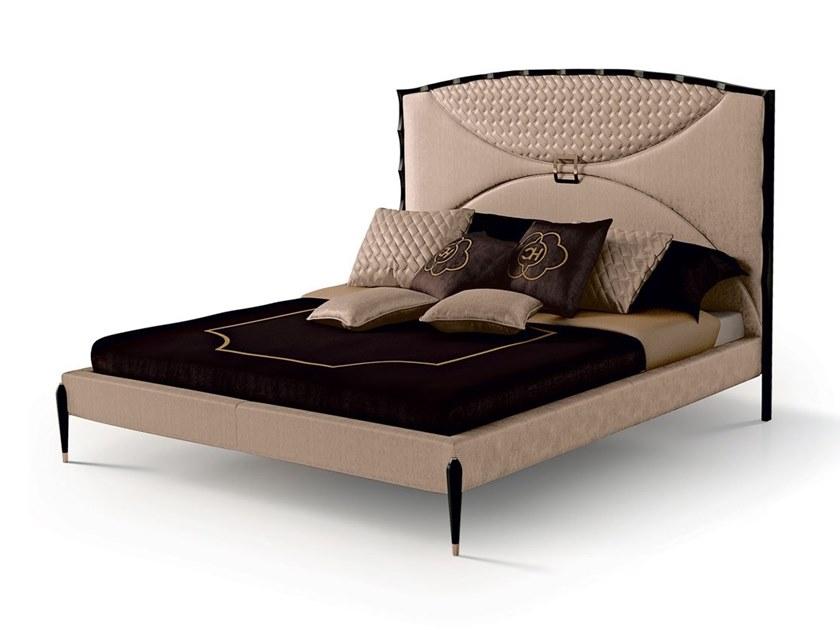 7081 King size bed with upholstered headboard