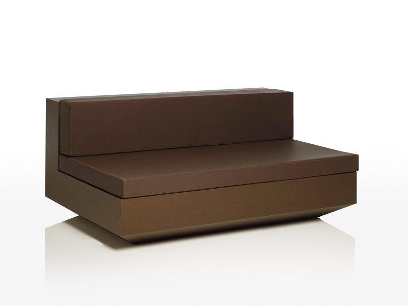 VELA L 160 Modular polyethylene garden sofa