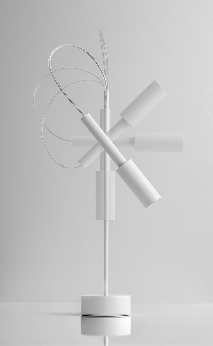 TUBINO LED adjustable aluminium table lamp