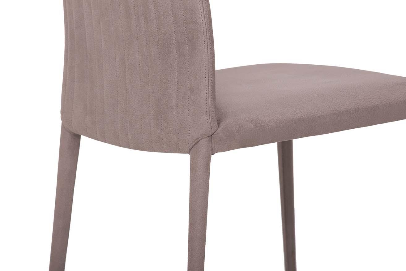 JOSEFINE Upholstered high-back leather chair