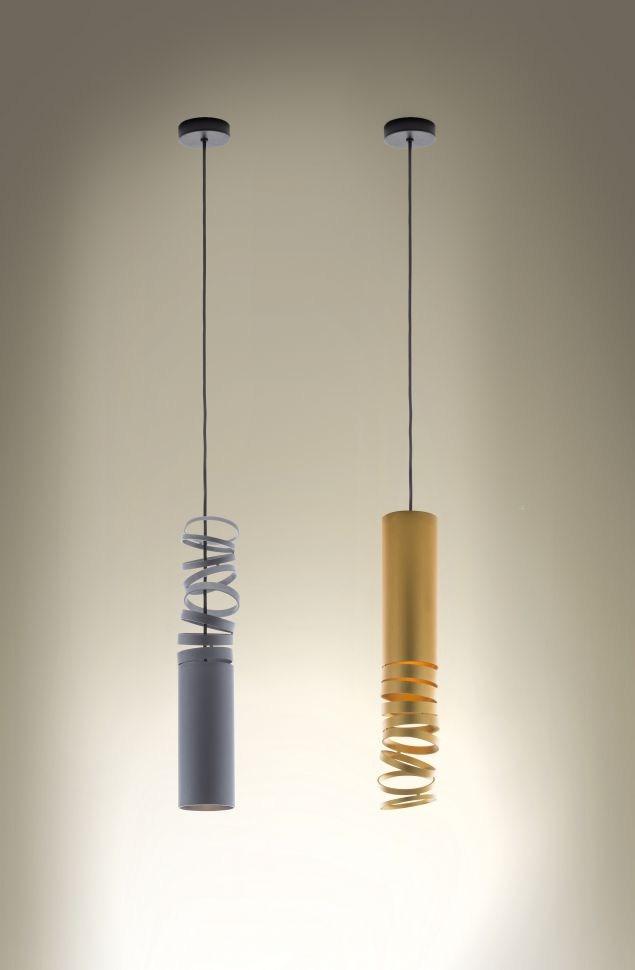 DECOMPOSÉ LIGHT LED direct light Anodized aluminium pendant lamp