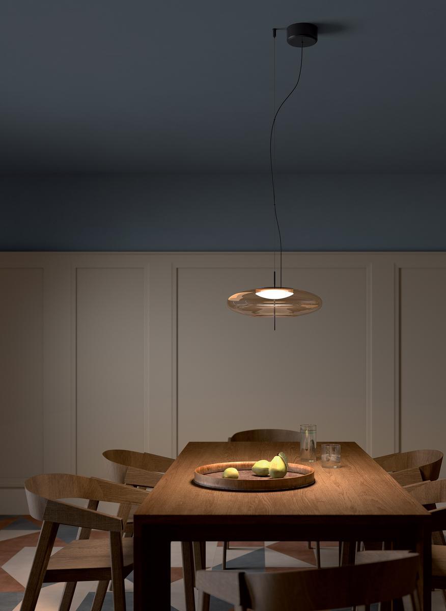 PLAT LED glass pendant lamp PLAT LED glass pendant lamp