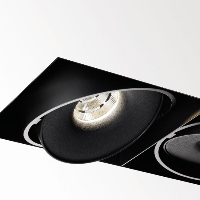 GRID IN TRIMLESS Multiple adjustable recessed spotlight