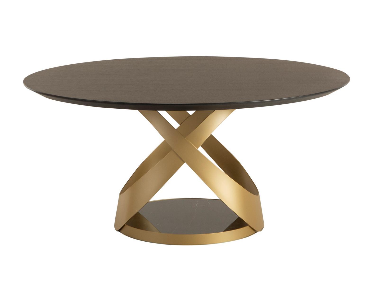 CAPRI Round oak table