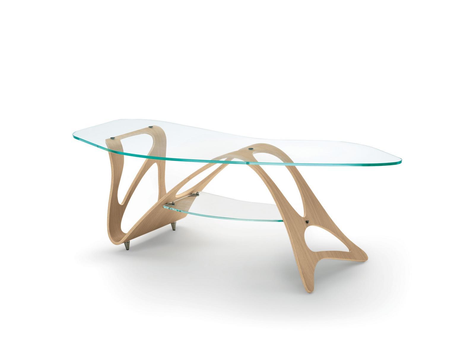 ARABESCO CM Crystal coffee table for living room