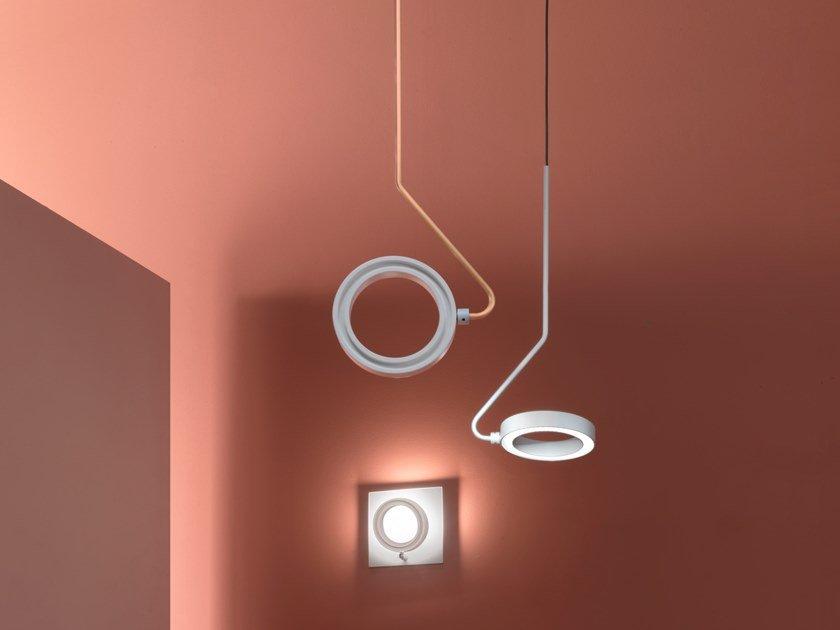 META LED swivel pendant lamp