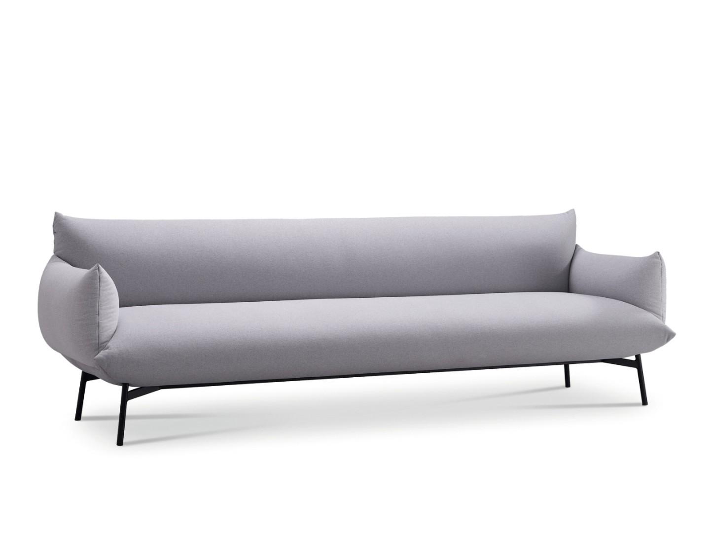 AREA DV3 BR M TS 3 seater fabric sofa