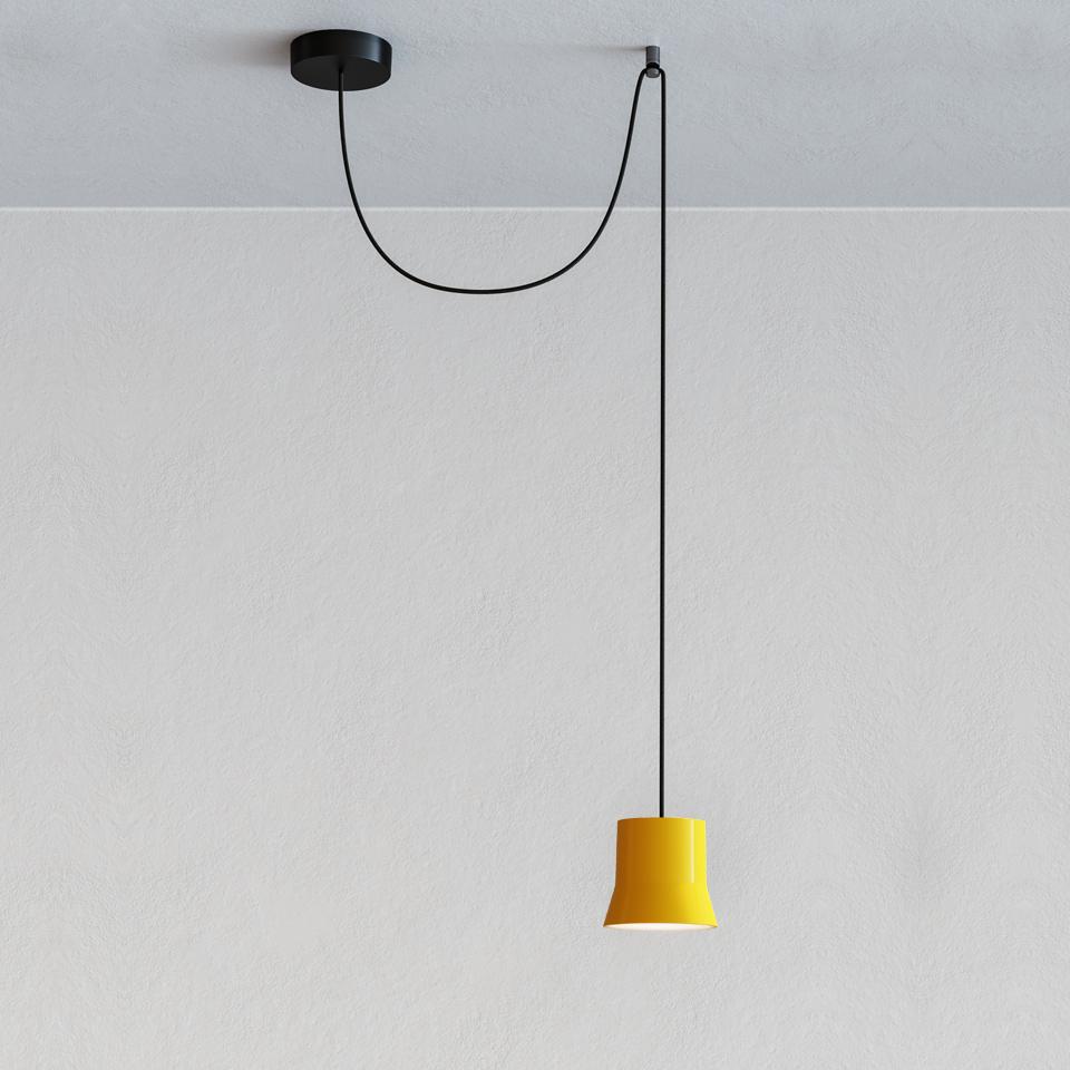 GIÒ LIGHT DECENTRATA LED direct light aluminium pendant lamp
