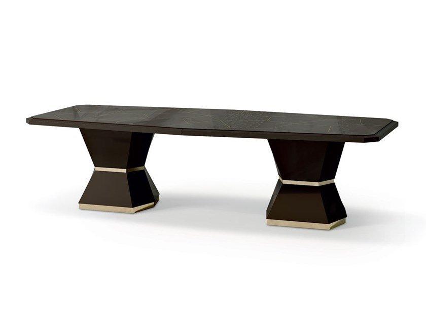 7553 Rectangular wooden table