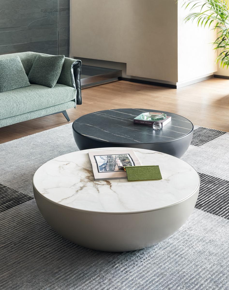 PLANET Low round coffee table