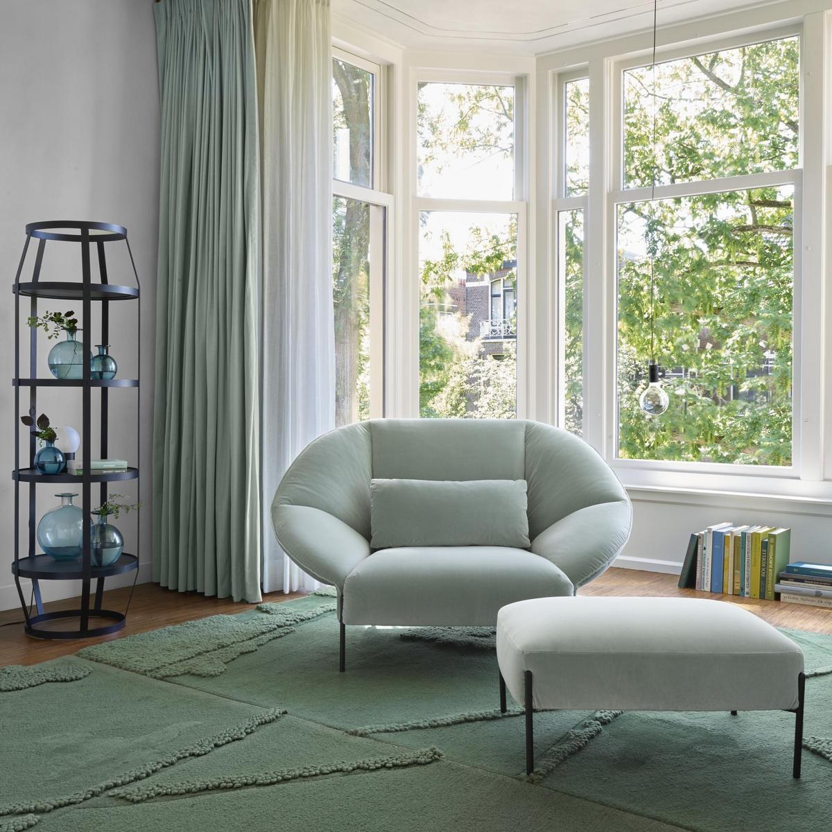 PAIPAÏ Fabric armchair with removable cover