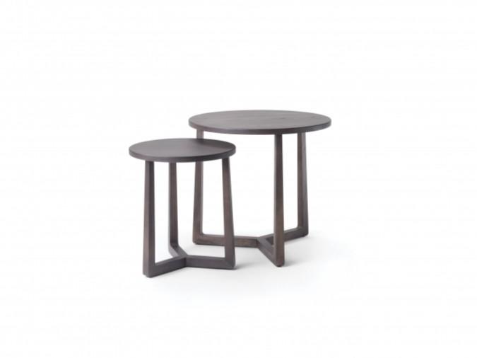 JIFF Round solid wood coffee table