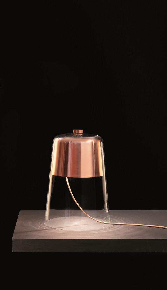 SEMPLICE - 226 Blown glass table lamp with dimmer SEMPLICE - 226 Blown glass table lamp with dimmer