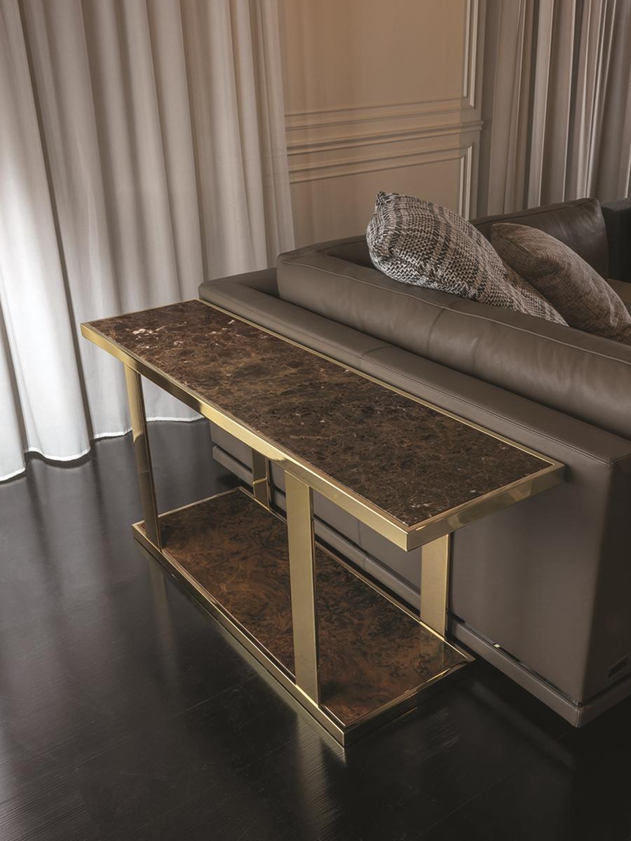 LAYER Square stone coffee table