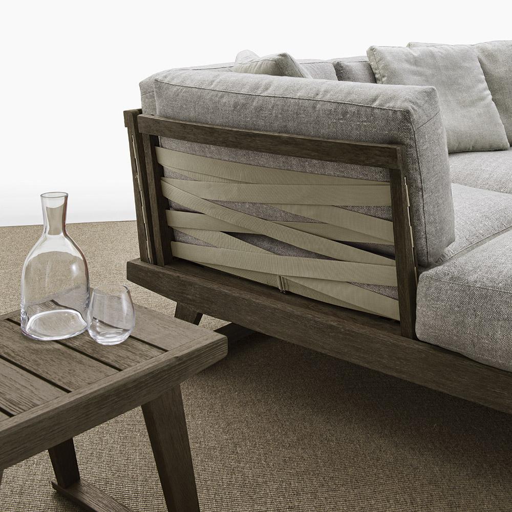 GIO Sofa with chaise longue