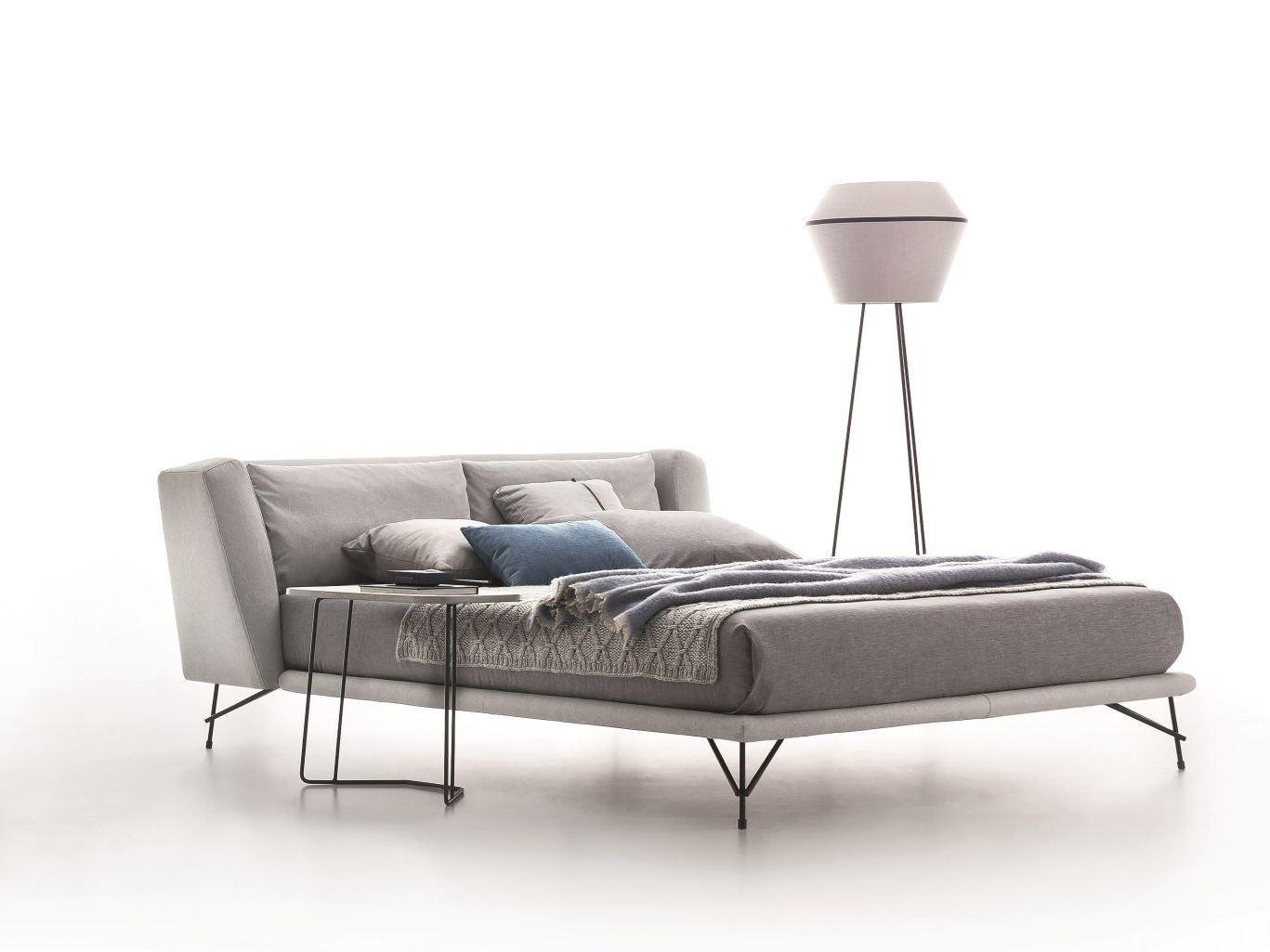 LENNOX Leather double bed