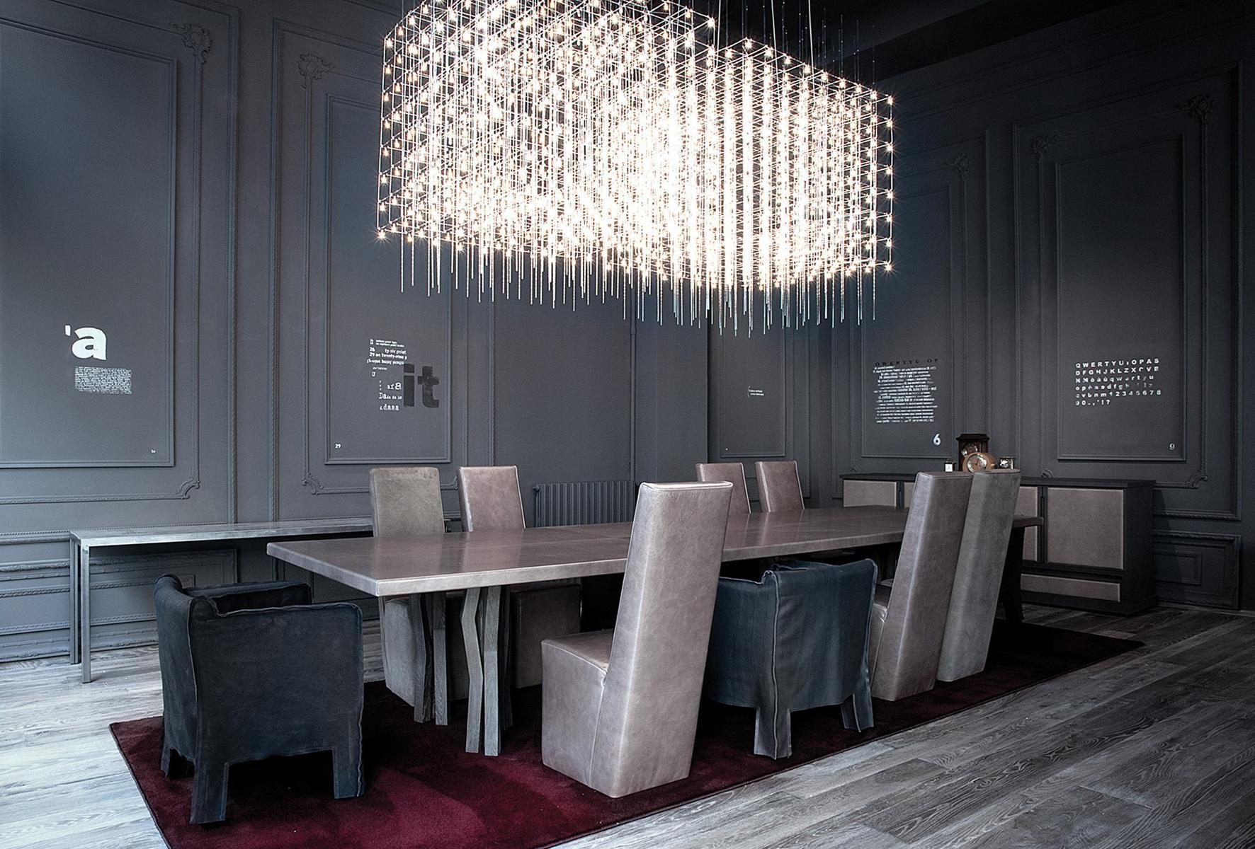 Q3 LED direct-indirect light metal pendant lamp