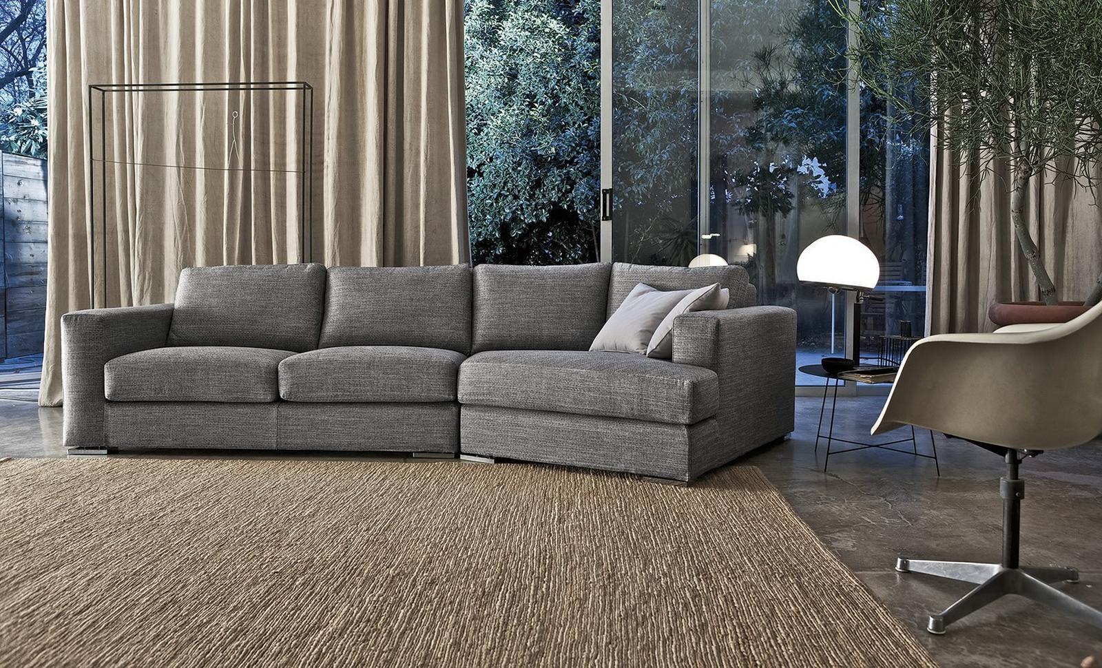 BROADWAY Sectional fabric sofa