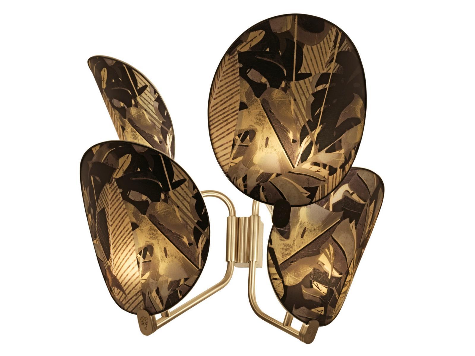 AKIRA Indirect light brass wall light