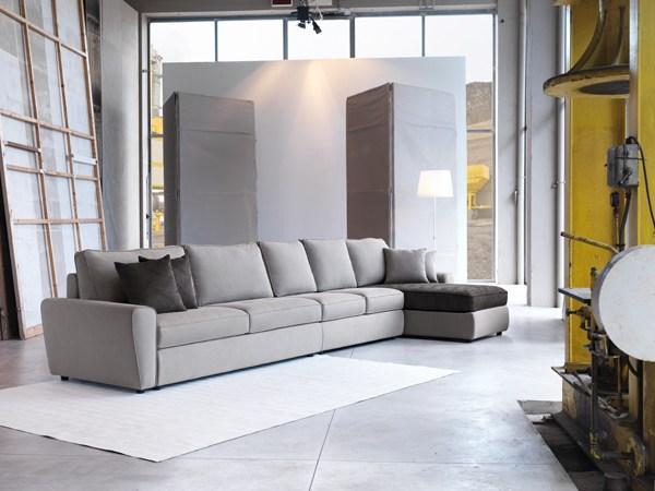 DUFFY Sectional fabric sofa