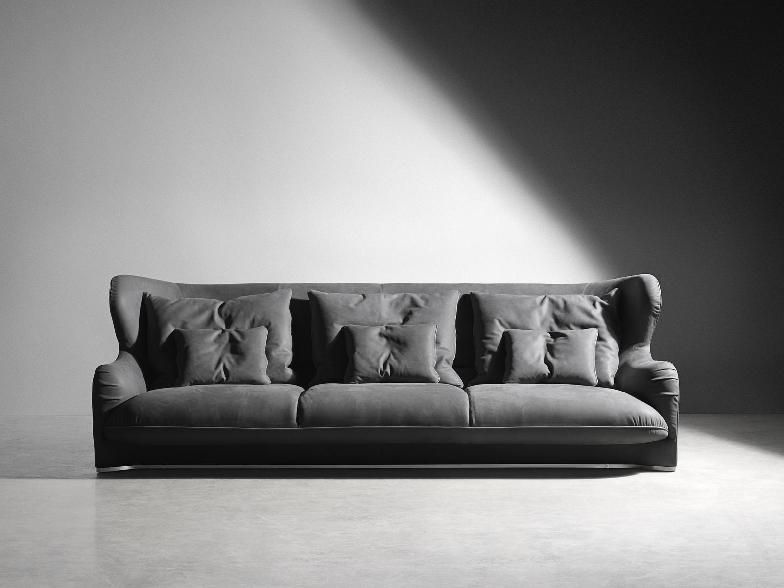 BALANCE 4 seater fabric sofa