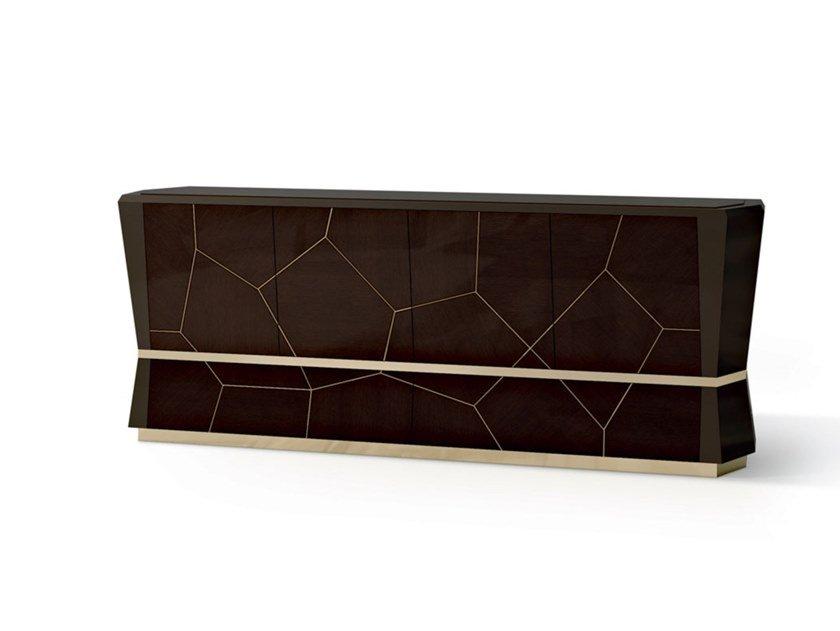 7556 - 7565 Wooden sideboard with doors and drawers